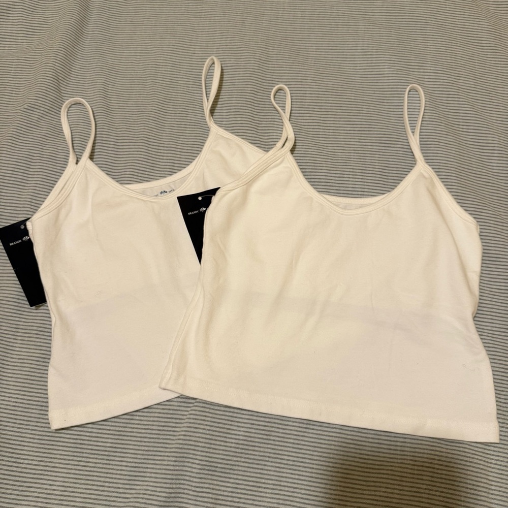 Brandy Melville White Tank Top Bundle